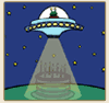 Outer Space Birthday Card